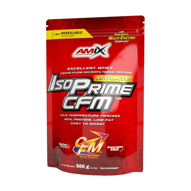 Ізолят сироваткового протеїну Amix Nutrition IsoPrime CFM Арахісово-шоколадно-карамельний, в порошку, 500 г